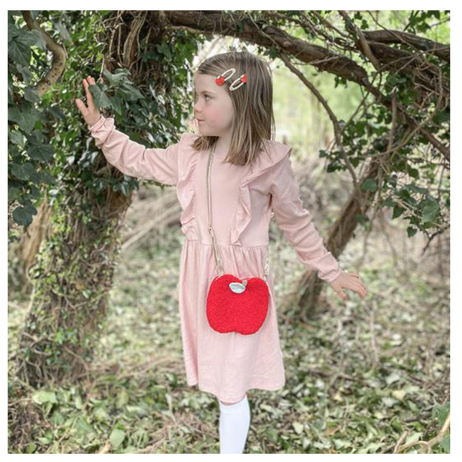 Boucle Rosy Apple Bag-Rockahula Kids-Joanna's Cuties