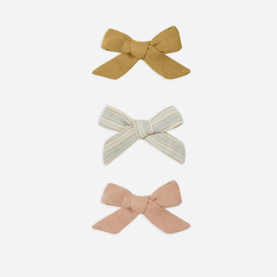 Bow With Clip Set-BOW TIES-Quincy Mae-Joannas Cuties