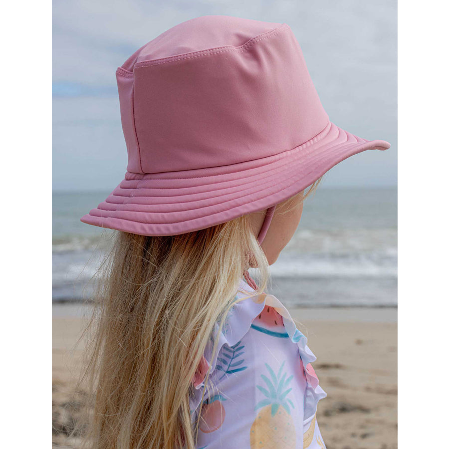 Broad Brim Hat Mother of Pearl-SUN HATS-Purebaby-Joannas Cuties