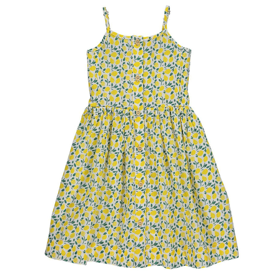 Brooklyn Dress - Yellow-DRESSES & SKIRTS-Vignette-Joannas Cuties