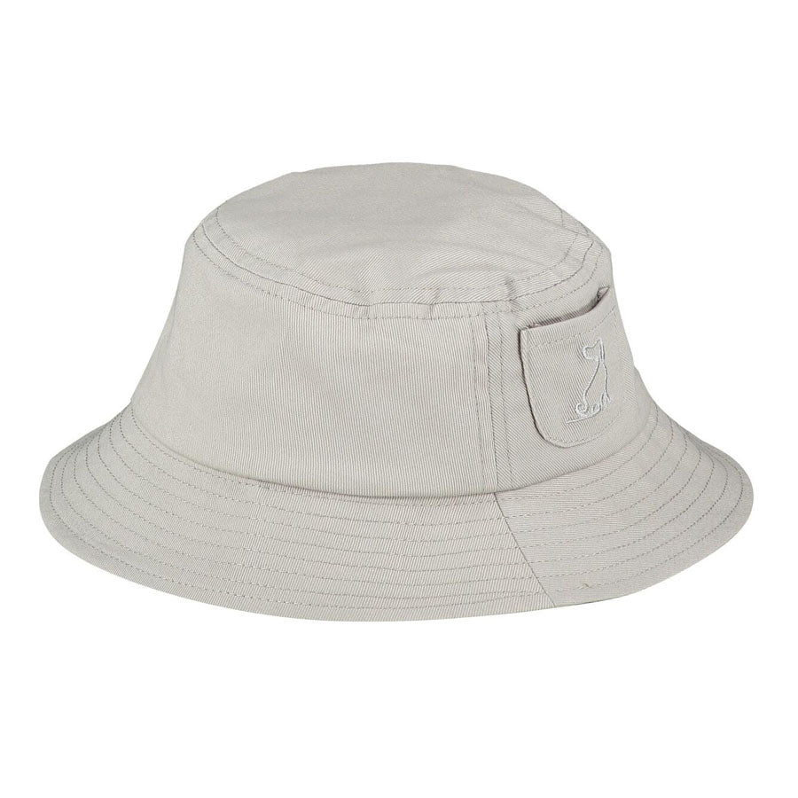 Brown Cotton Bucket Hat - Fisherman-SUN HATS-Me + Henry-Joannas Cuties