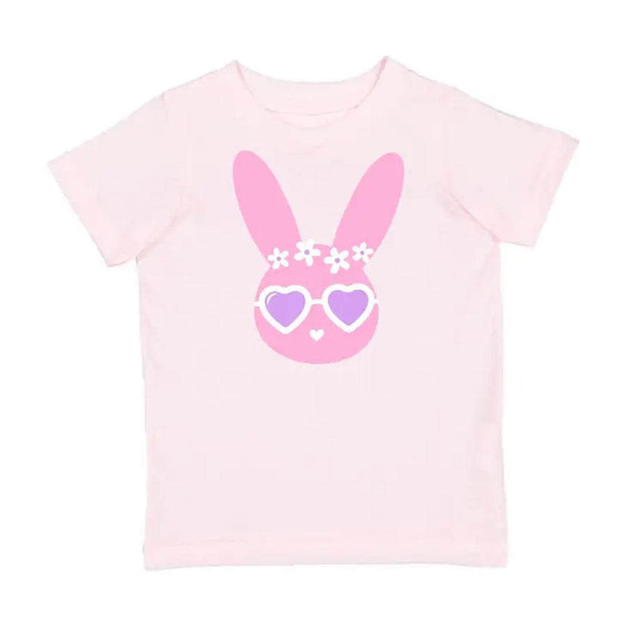 Bunny Babe Short Sleeve Shirt - Kids Easter Tee-TOPS-Sweet Wink-Joannas Cuties