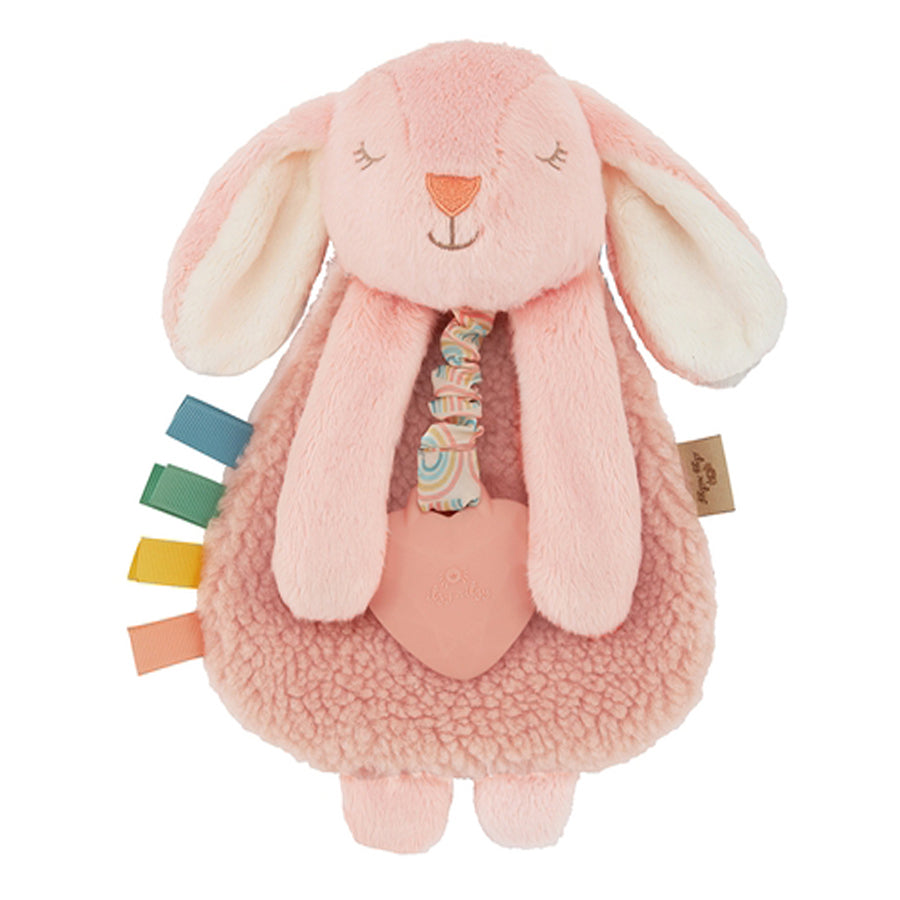 Lovey™ Bunny Plush with Silicone Teether Toy-Itzy Ritzy-Joanna's Cuties