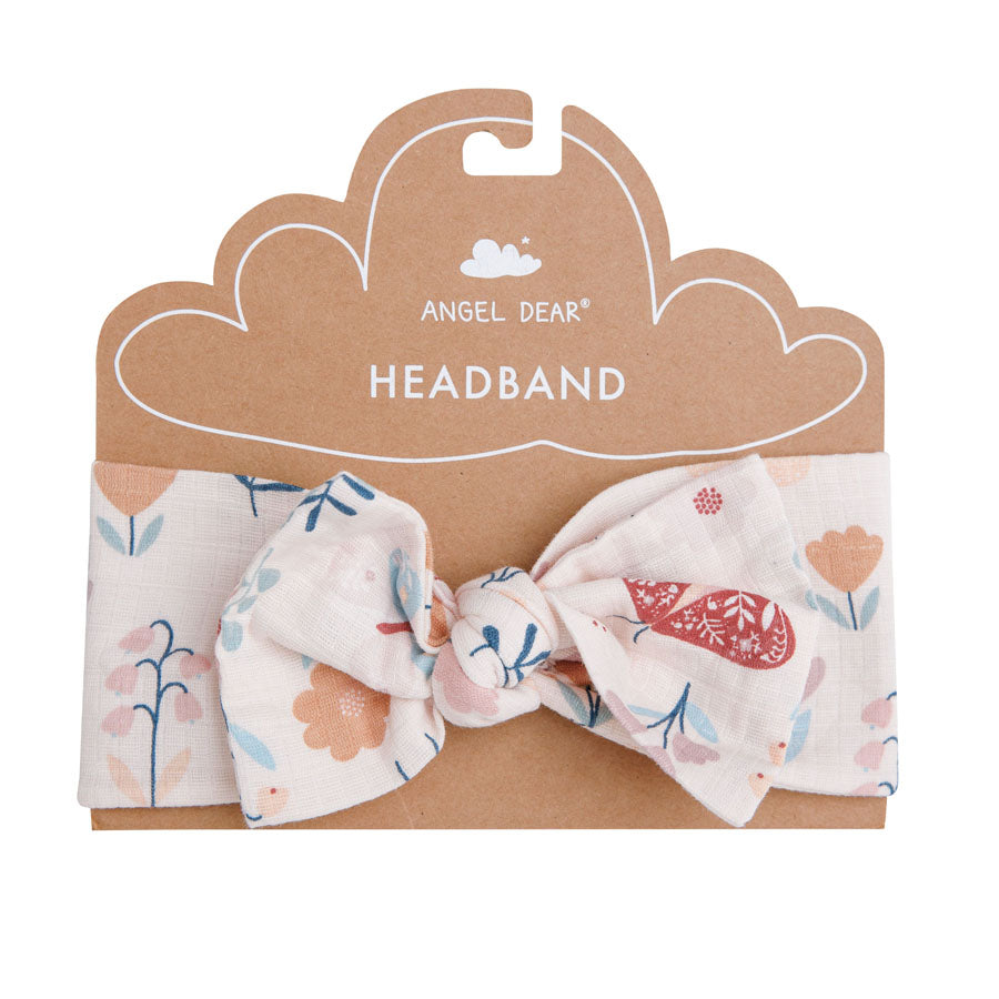 Butterfly Garden Headband - Pink-Angel Dear-Joanna's Cuties