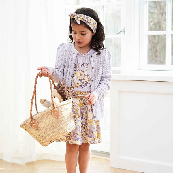 Cardamine Skirt With Floralprint-DRESSES & SKIRTS-Musli-Joannas Cuties