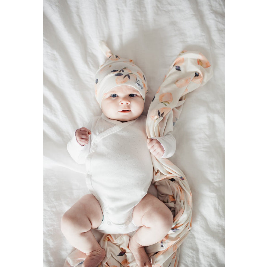 Caroline Knit Blanket - 46"x 46" - Copper Pearl - joannas-cuties