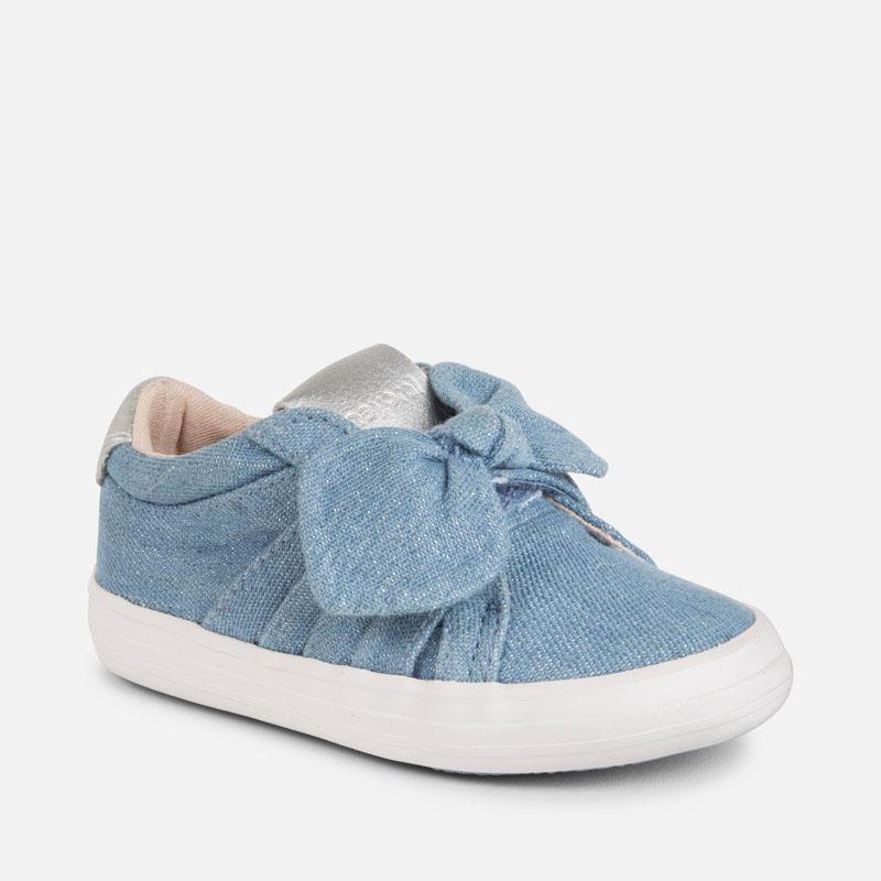 Casual bow trainers for baby girl - Mayoral - joannas-cuties