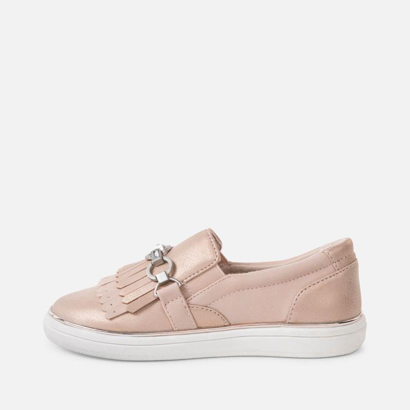 Casual fringed trainers for girl - Mayoral - joannas-cuties