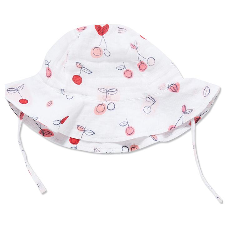 Cherry Muslin Hat - Angel Dear - joannas-cuties