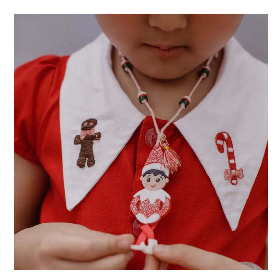 Christmas Elf Necklaces-JEWELRY-Lilies & Roses-Joannas Cuties