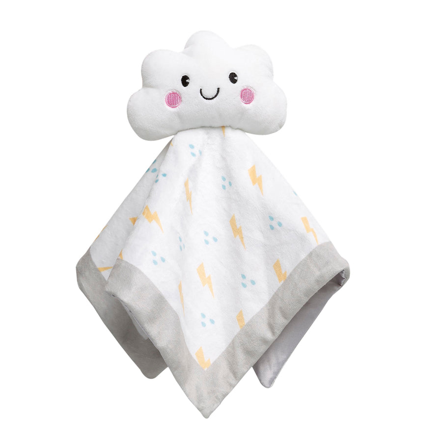 Cloud Lovey Blanket - White-SECURITY BLANKETS-Pearhead-Joannas Cuties