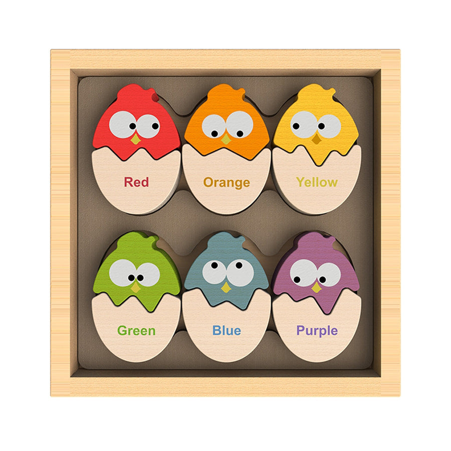 Color 'N Eggs - Bilingual Matching Puzzle-TOYS-Begin Again-Joanna's-Cuties