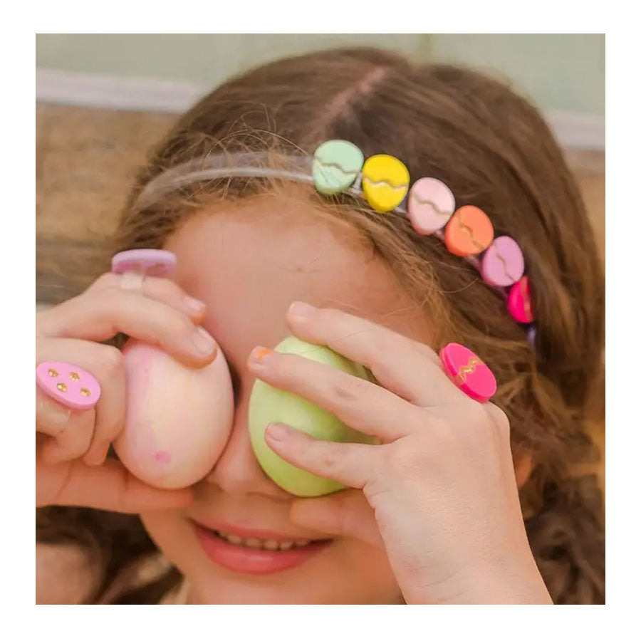Colorful Easter Eggs Headband-HEADBANDS-Lilies & Roses-Joannas Cuties