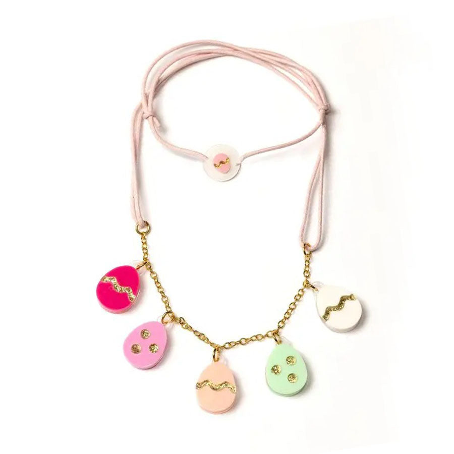 Colorful Easter Eggs Necklace-JEWELRY-Lilies & Roses-Joannas Cuties