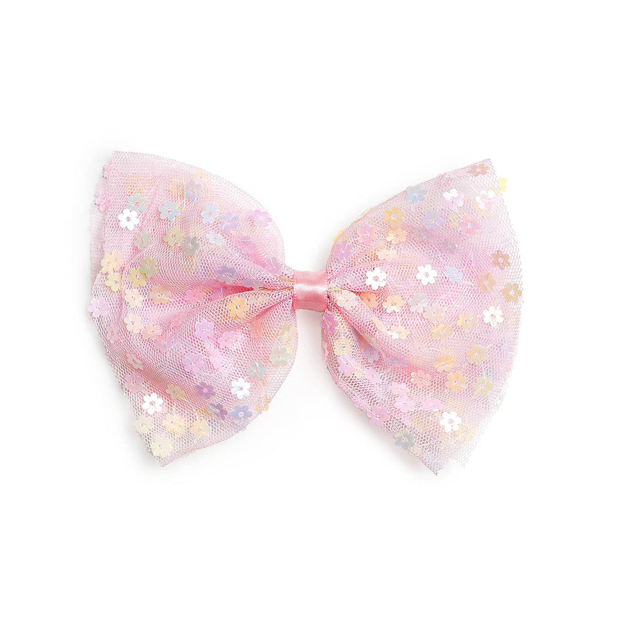 Confetti Flower Bow Clip-HAIR CLIPS-Sweet Wink-Joannas Cuties