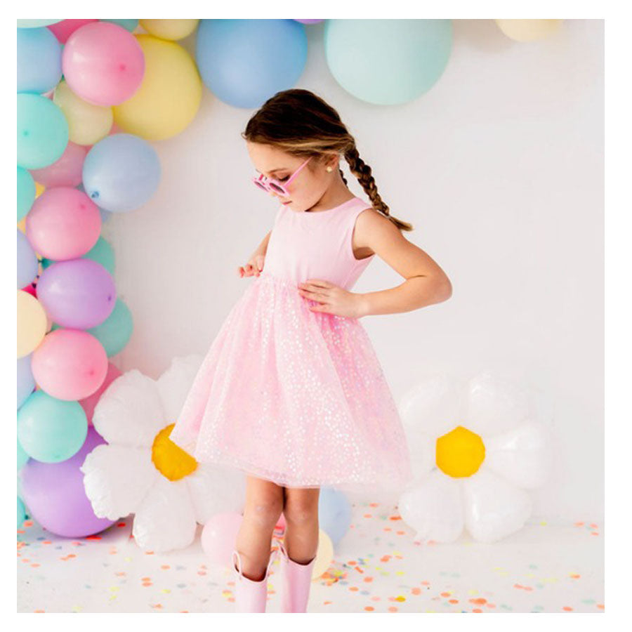 Confetti Flower Dress - Tank Dress-DRESSES & SKIRTS-Sweet Wink-Joannas Cuties
