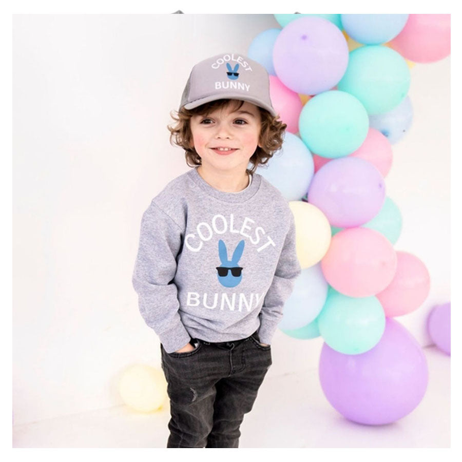 Coolest Kids Bunny Sweatshirt-SWEATSHIRTS & HOODIES-Sweet Wink-Joannas Cuties