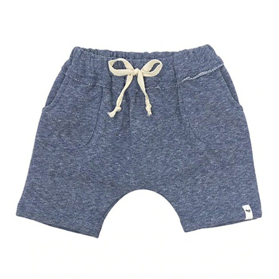 Cotton Pocket Shorts - Denim-BOTTOMS-Oh Baby-Joannas Cuties