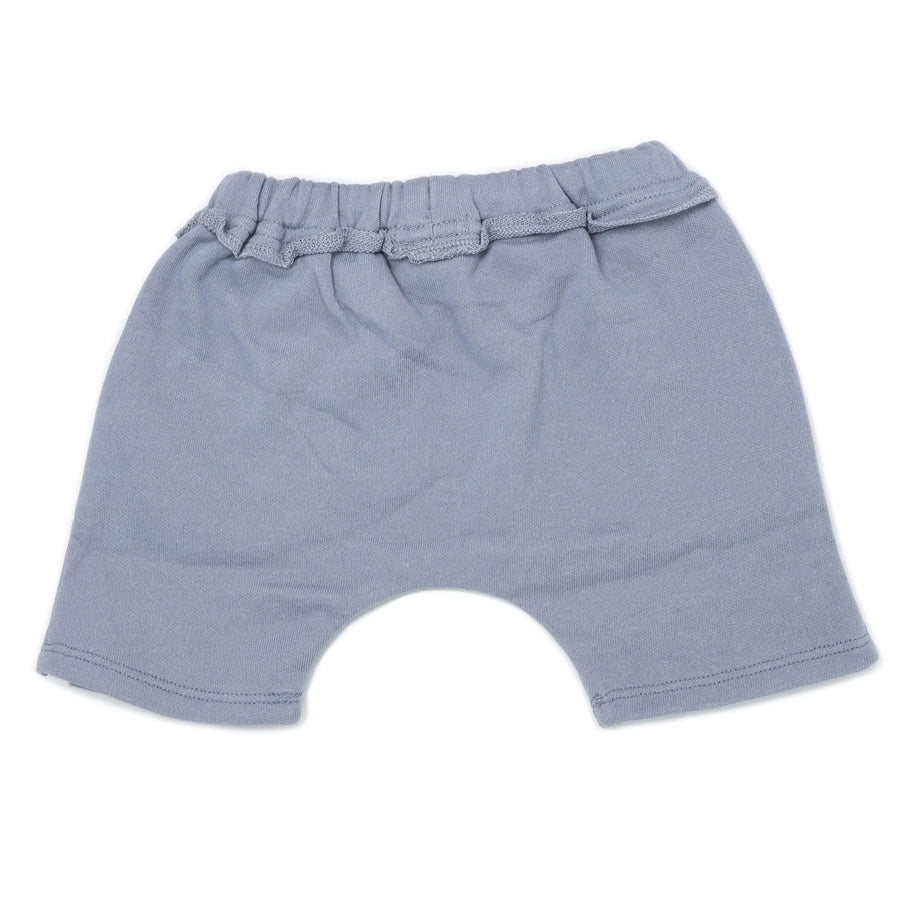 Cotton Pocket Shorts - Fog-BOTTOMS-Oh Baby-Joannas Cuties