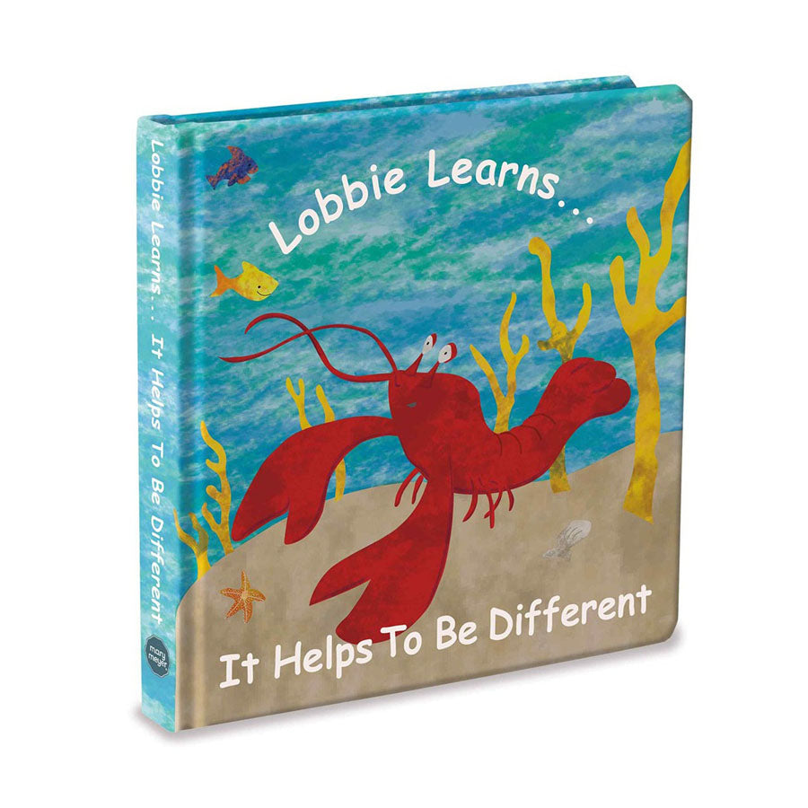 “Lobbie Learns…” Large Board Book-BOOKS-Mary Meyer-Joannas Cuties