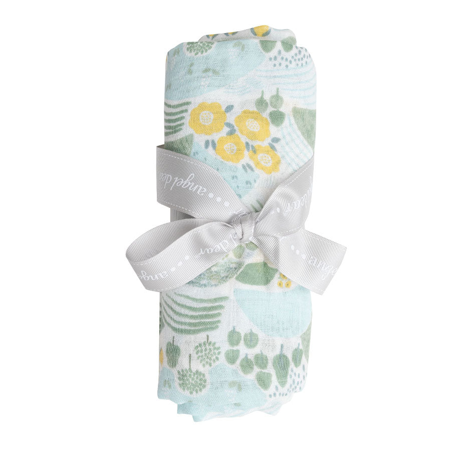 Cute County Floral Blanket-SWADDLES & BLANKETS-Angel Dear-Joannas Cuties