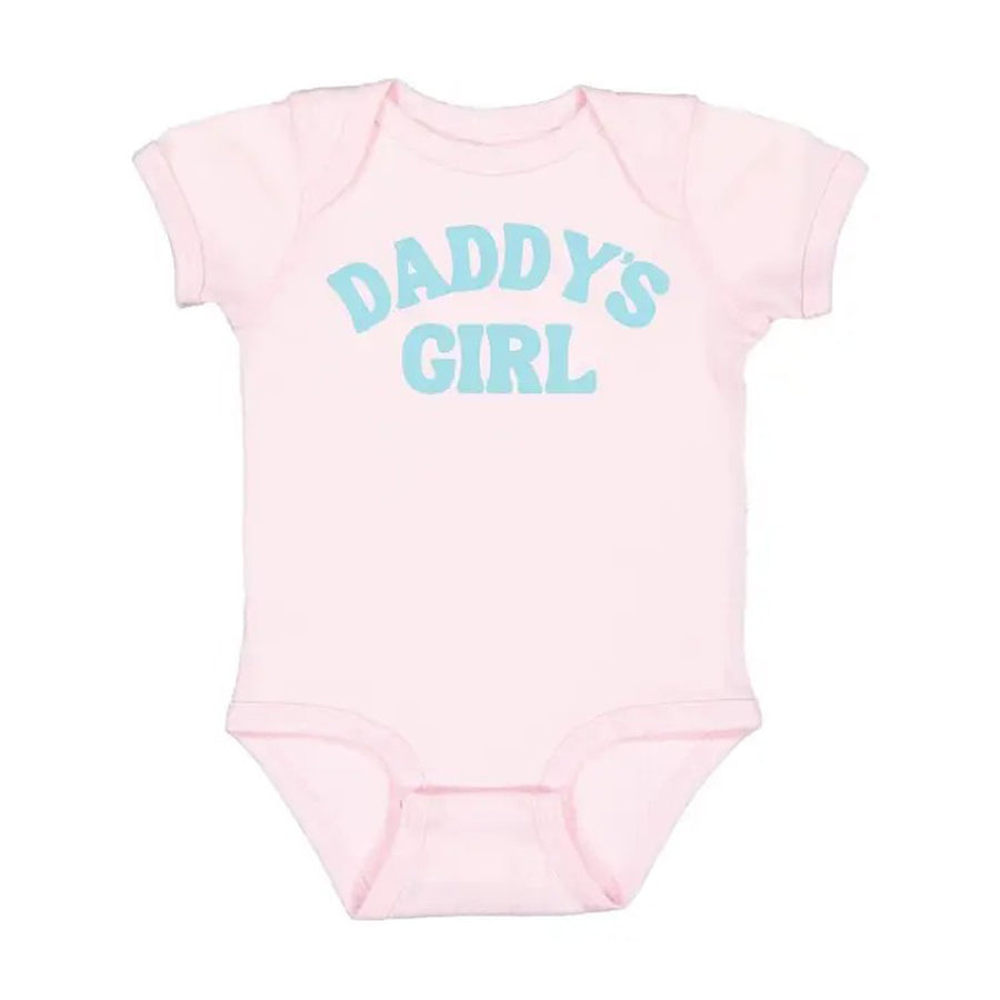 Daddy's Girl Short Sleeve Bodysuit - Father's Day Baby-BODYSUITS-Sweet Wink-Joannas Cuties