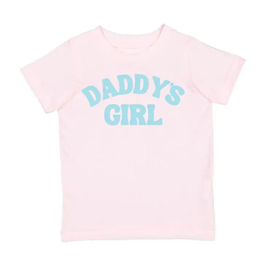 Daddy's Girl Short Sleeve Shirt - Father's Day Kids Tee-TOPS-Sweet Wink-Joannas Cuties