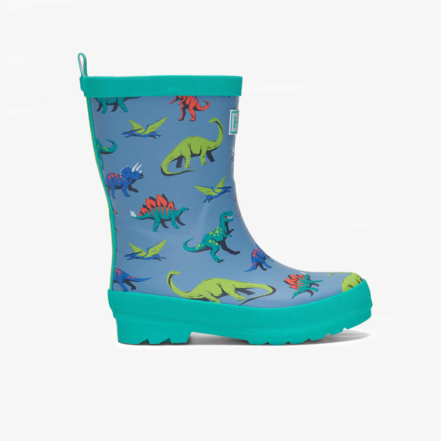 Dangerous Dinos Matte Rain Boots-SHOES-Hatley-Joannas Cuties