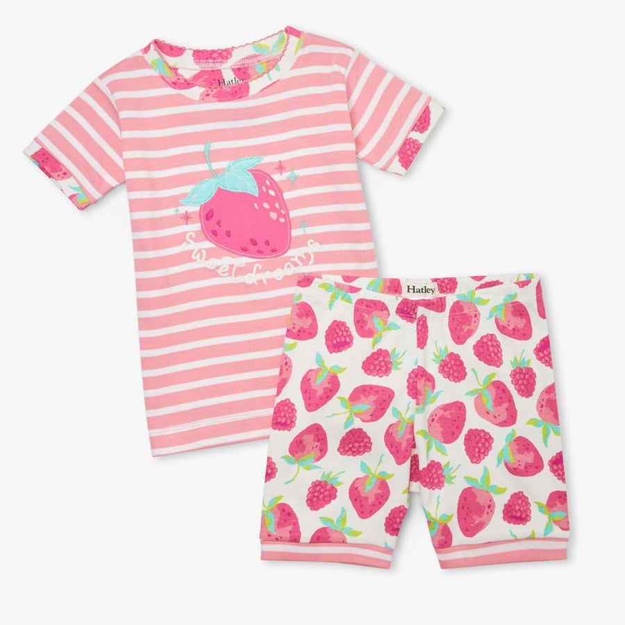 Delicious Berries Organic Cotton Short Pajama Set-Hatley-Joanna's Cuties