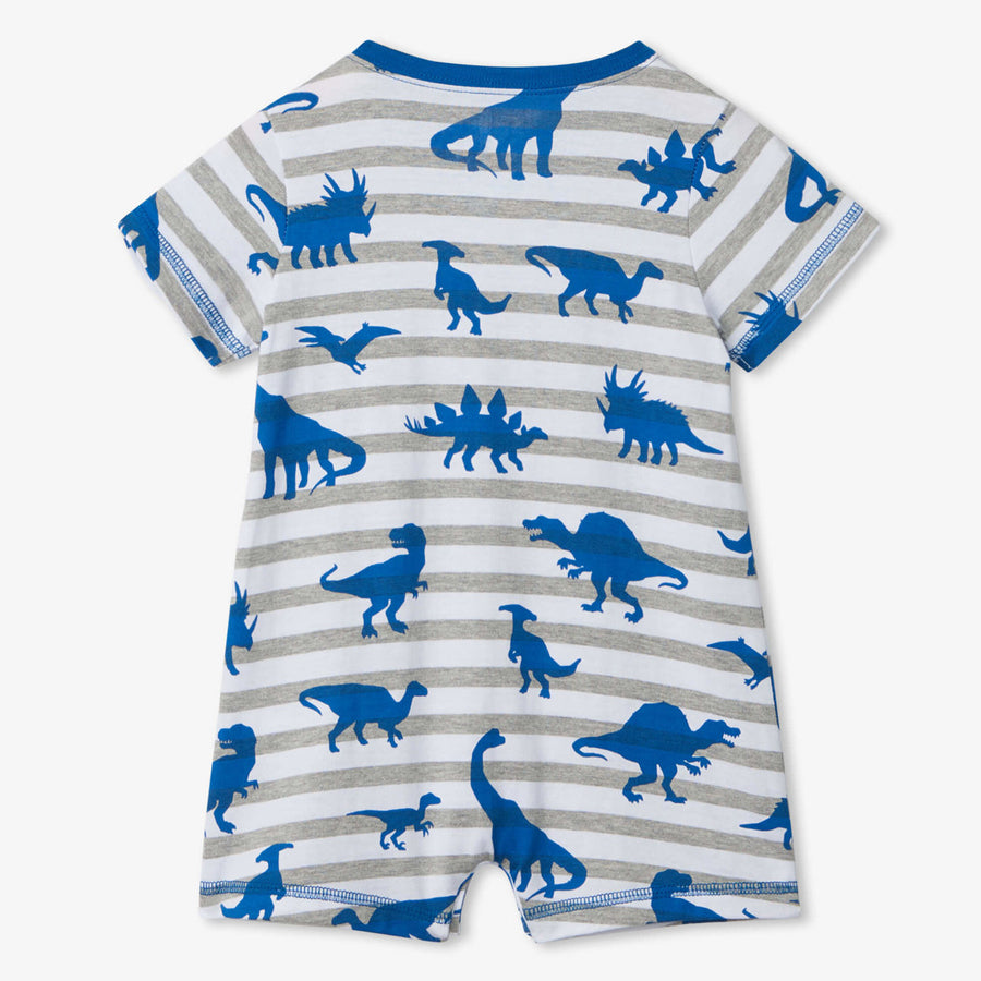Dino Silhouettes Baby Romper-OVERALLS & ROMPERS-Hatley-Joannas Cuties