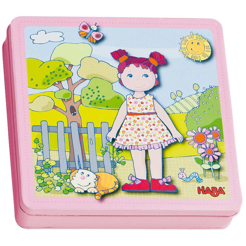 Dress-Up Doll Lilli Magnetic Game - Haba - joannas-cuties