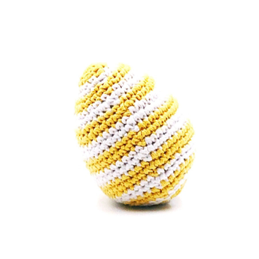 Easter Egg - Yellow Strip-SOFT TOYS-Pebble-Joannas Cuties