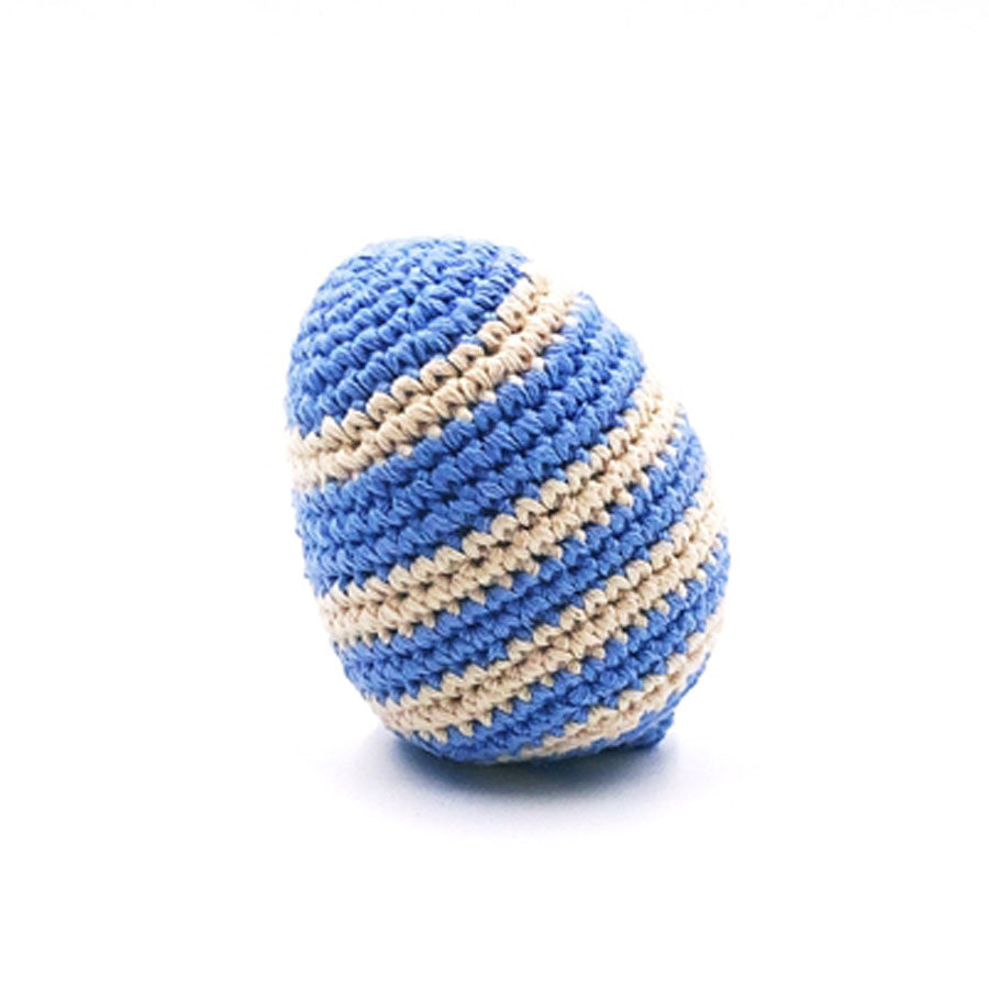 Easter Egg - Blue Stripe-SOFT TOYS-Pebble-Joannas Cuties