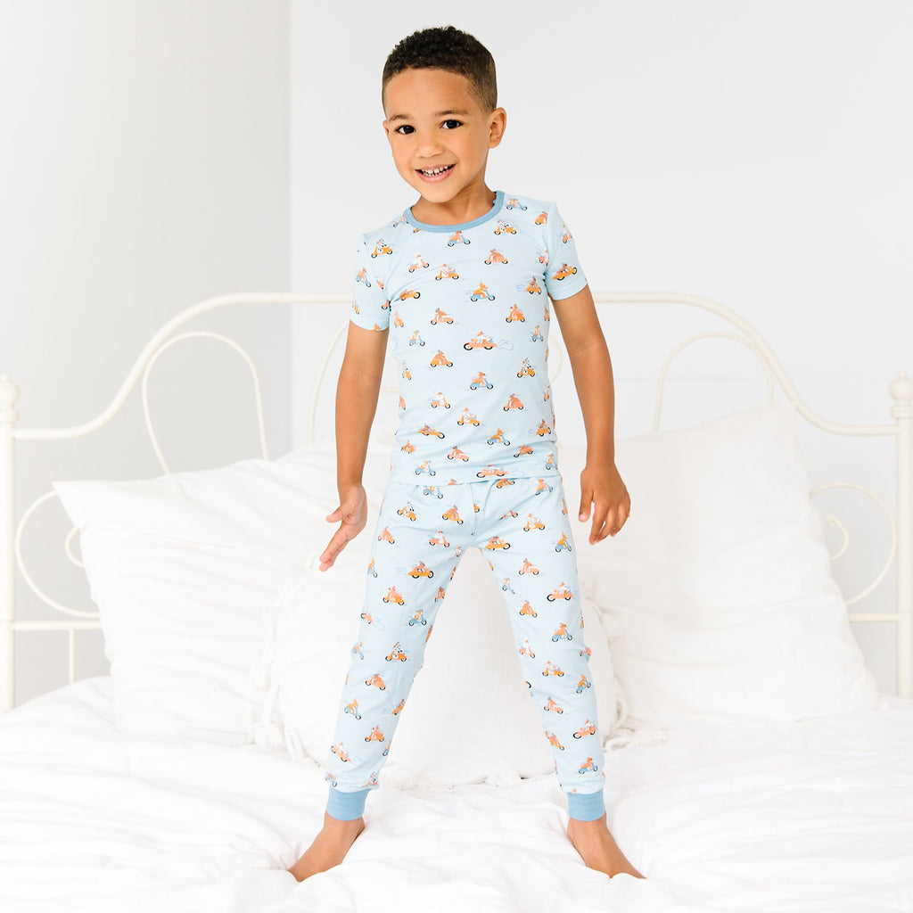 Easy Rider Modal Magnetic Toddler Pajama Set-Magnetic Me-Joanna's Cuties