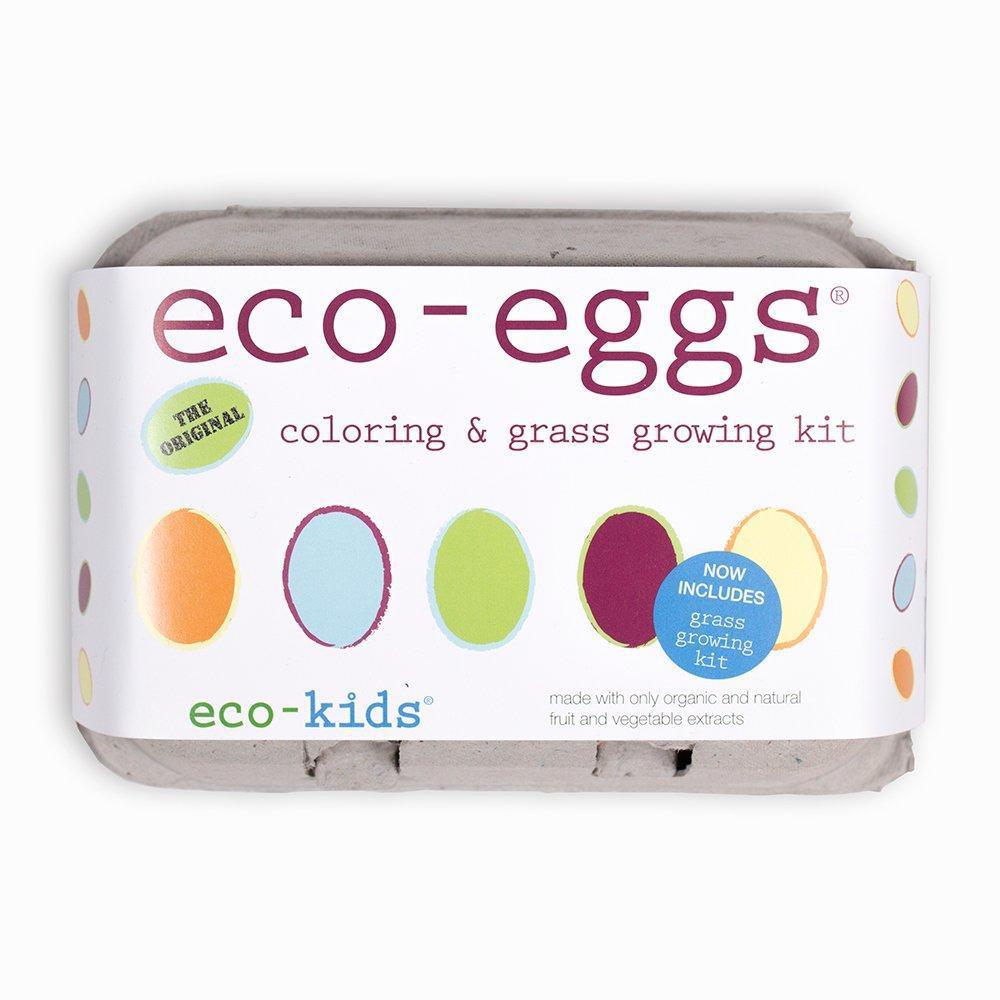 Eco-Egg Coloring And Grass Growing Kit - Eco-Kids - joannas-cuties