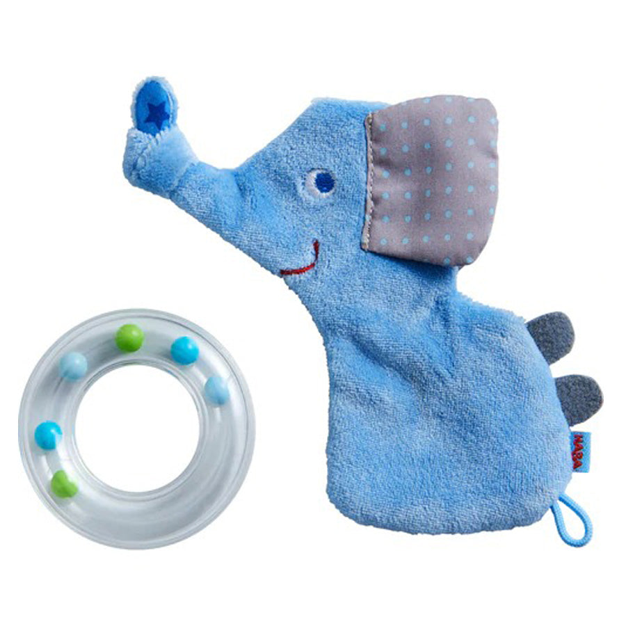 Elephant Rattle Clutching Toy-Haba-Joanna's Cuties