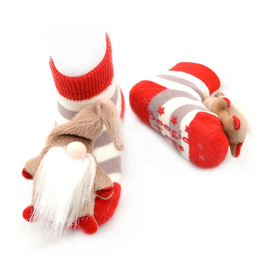 Elf Christmas Boogie Toes Rattle Socks-Piero Liventi-Joanna's Cuties