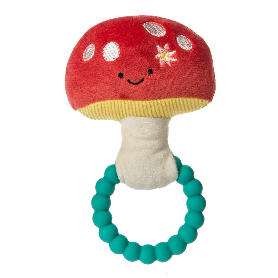 Fairyland Mushroom Teether Rattle-Mary Meyer-Joanna's Cuties