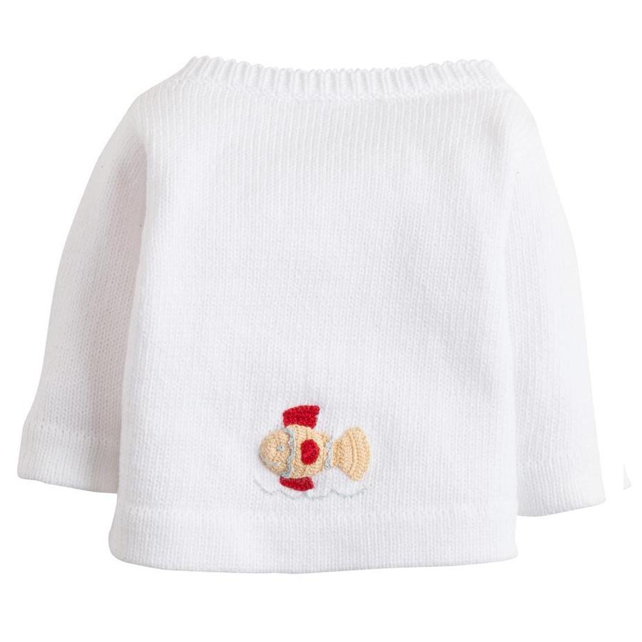 Fish Crochet Sweater - Little English - joannas-cuties