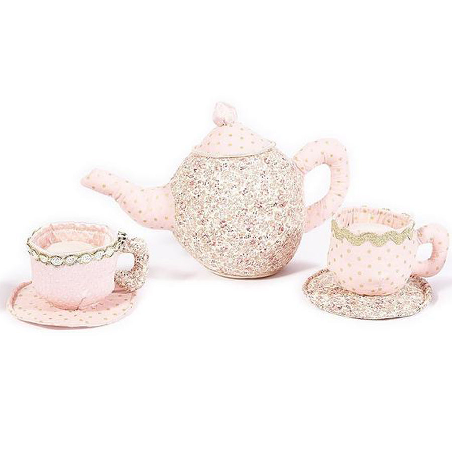 Floral Stuffed Toy Tea Set-Mon Ami-Joanna's Cuties