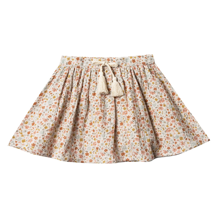 Flower Field Mini Skirt-Rylee + Cru-Joanna's Cuties
