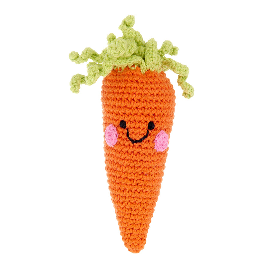Friendly Carrot Rattle-Pebble-Joanna's Cuties