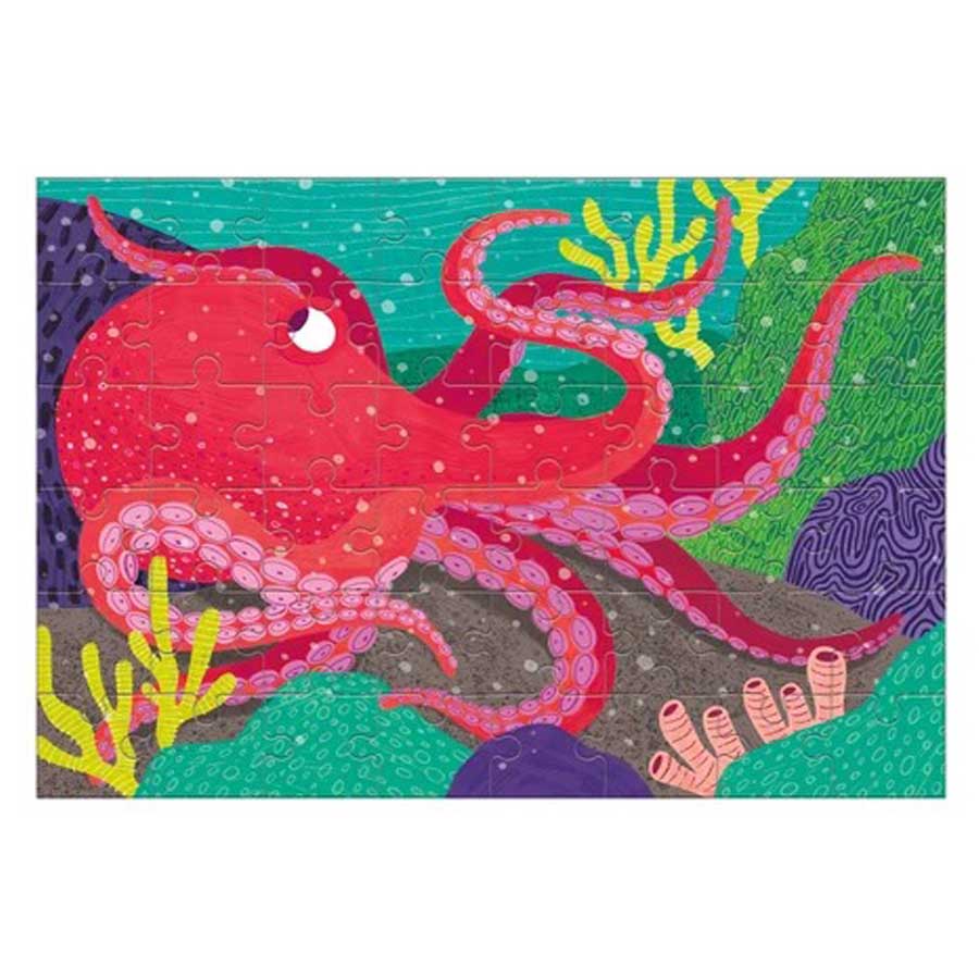 Giant Pacific Octopus Mini Puzzle-Mudpuppy-Joanna's Cuties