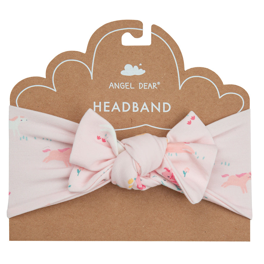 Girl Ponies Headband-Angel Dear-Joanna's Cuties