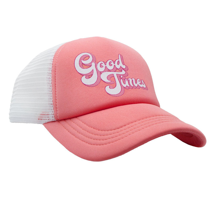 Good Times Trucker Hat-SUN HATS-Feather 4 Arrow-Joannas Cuties