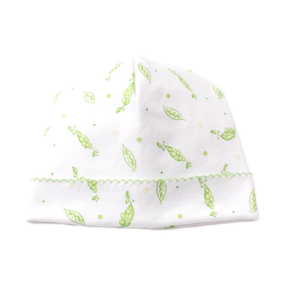 Green Peas Print Hat-Kissy Kissy-Joanna's Cuties