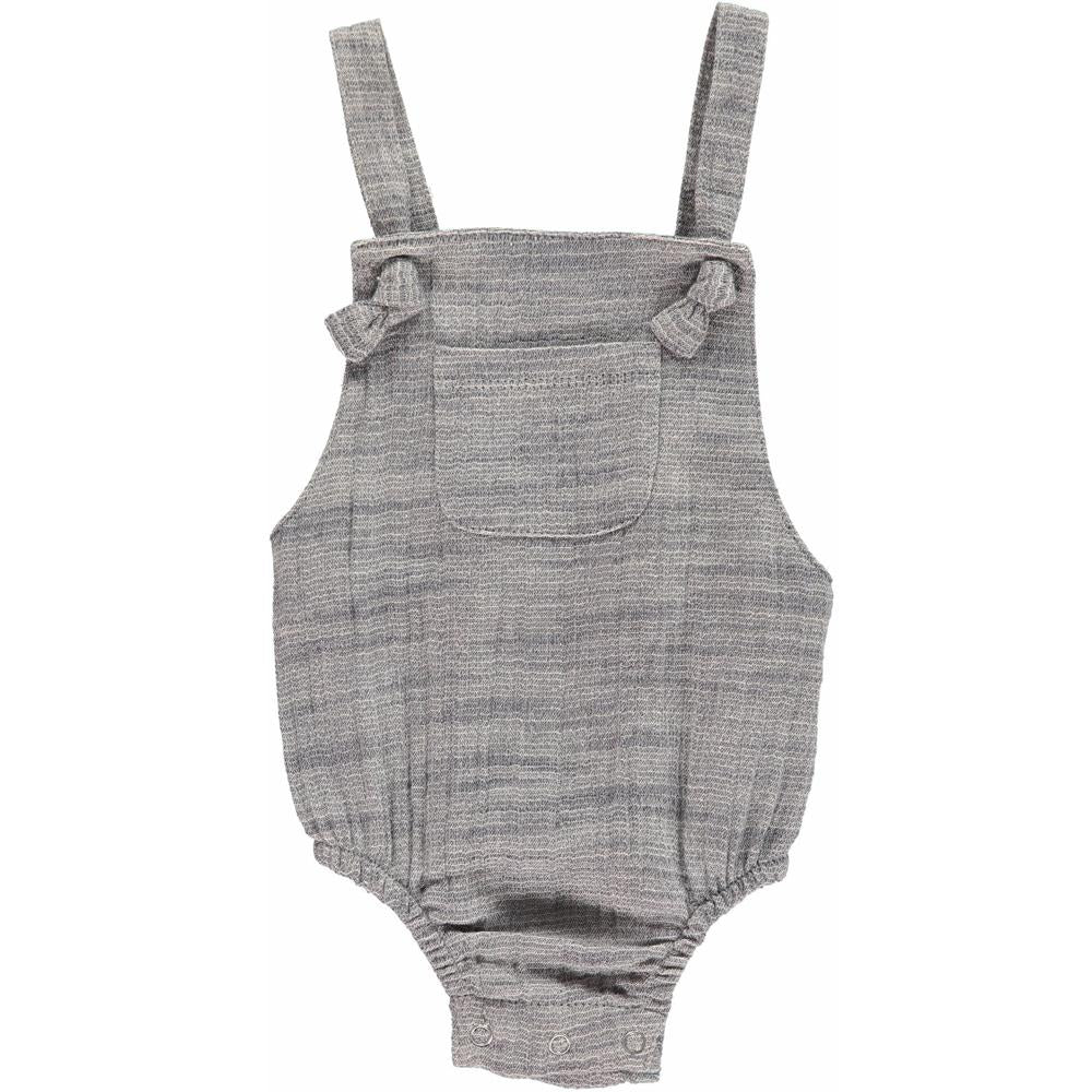 Grey Woven Knotted Bubble - Me + Henry - joannas-cuties