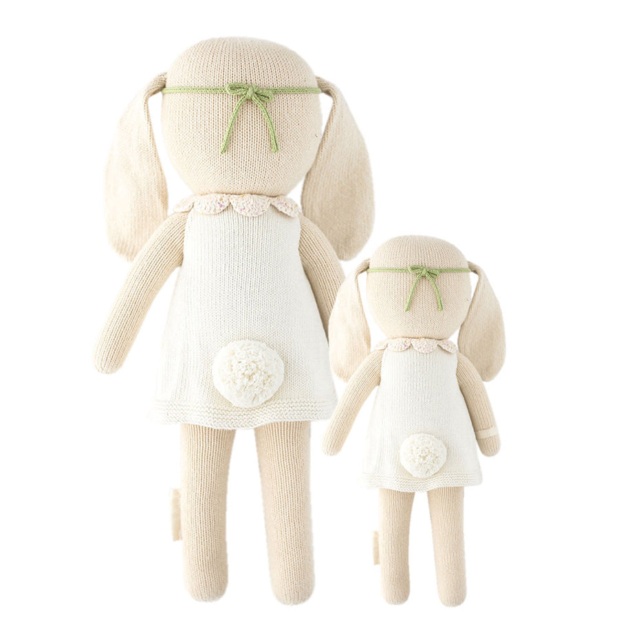 Hannah The Bunny - Ivory-SOFT TOYS-Cuddle + Kind-Joannas Cuties