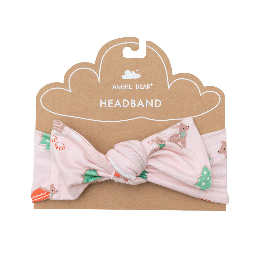 Headband - Gingerbread Pink-HEADBANDS-Angel Dear-Joannas Cuties