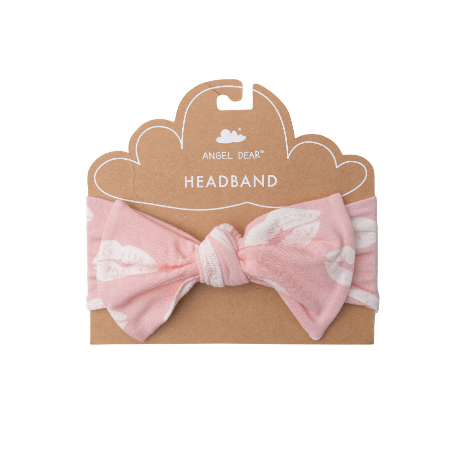 Headband - Pink Kisses-HEADBANDS-Angel Dear-Joannas Cuties